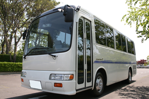 HINOリエッセ コースターR 5.3L(格安マイクロバスレンタル。貸切バスが安い　チャーターバスのJN)