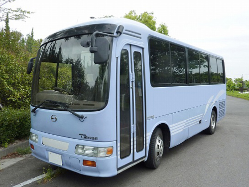 HINOリエッセ Sデラックス5.3Lターボ(格安マイクロバスレンタル。貸切バスが安い　チャーターバスのJN)