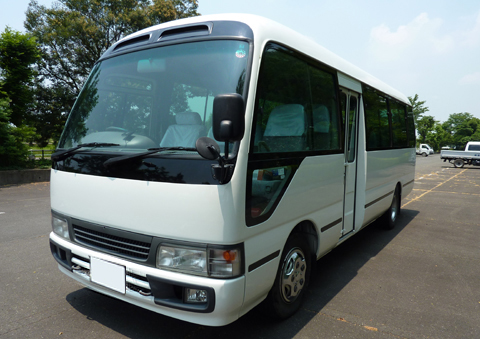 トヨタ コースターGX(格安マイクロバスレンタル。貸切バスが安い　チャーターバスのJN)